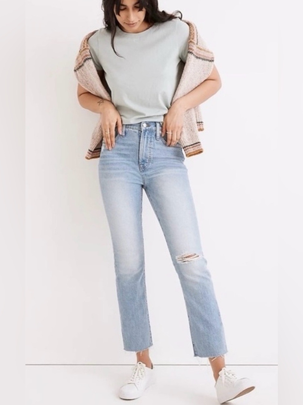 Madewell The Curvy Perfect Vintage Jean in Coney Wash